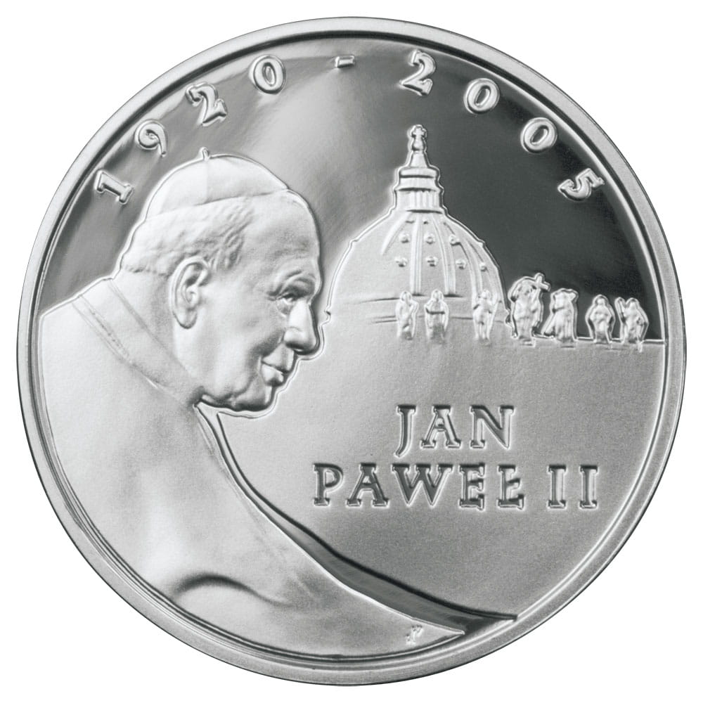 10 zł Papież Jan Paweł II