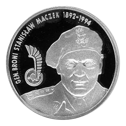 10 zł Generał Brygady Stanisław Maczek (1892-1994)