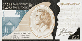 20 zł 200. rocznica urodzin Fryderyka Chopina