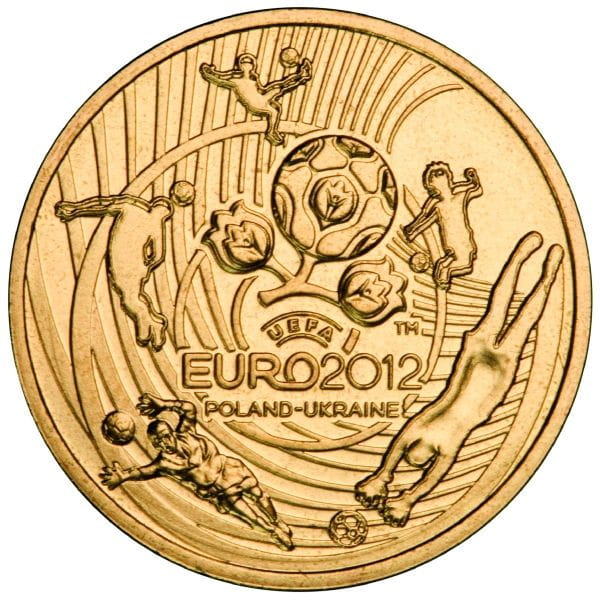 2 zł Mistrzostwa Europy w Piłce Nożnej UEFA 2010-12