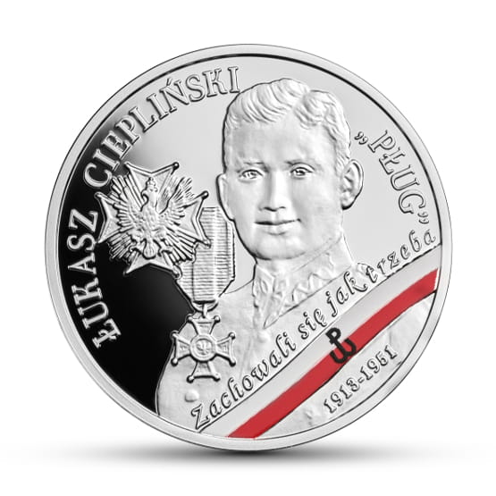 10 zł Wyklęci przez komunistów żołnierze niezłomni - Łukasz Ciepliński „Pług”