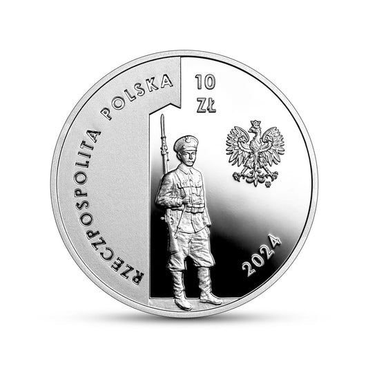 Moneta 10 zł 100-lecie utworzenia Korpusu Ochrony Pogranicza