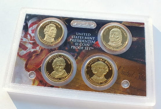 Prezydenci USA 2008 Proof x 4