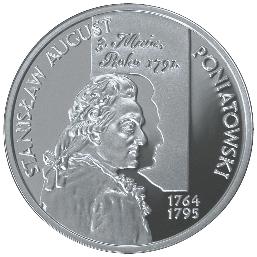 10 zł Stanisław August Poniatowski (1764-1795) - popiersie