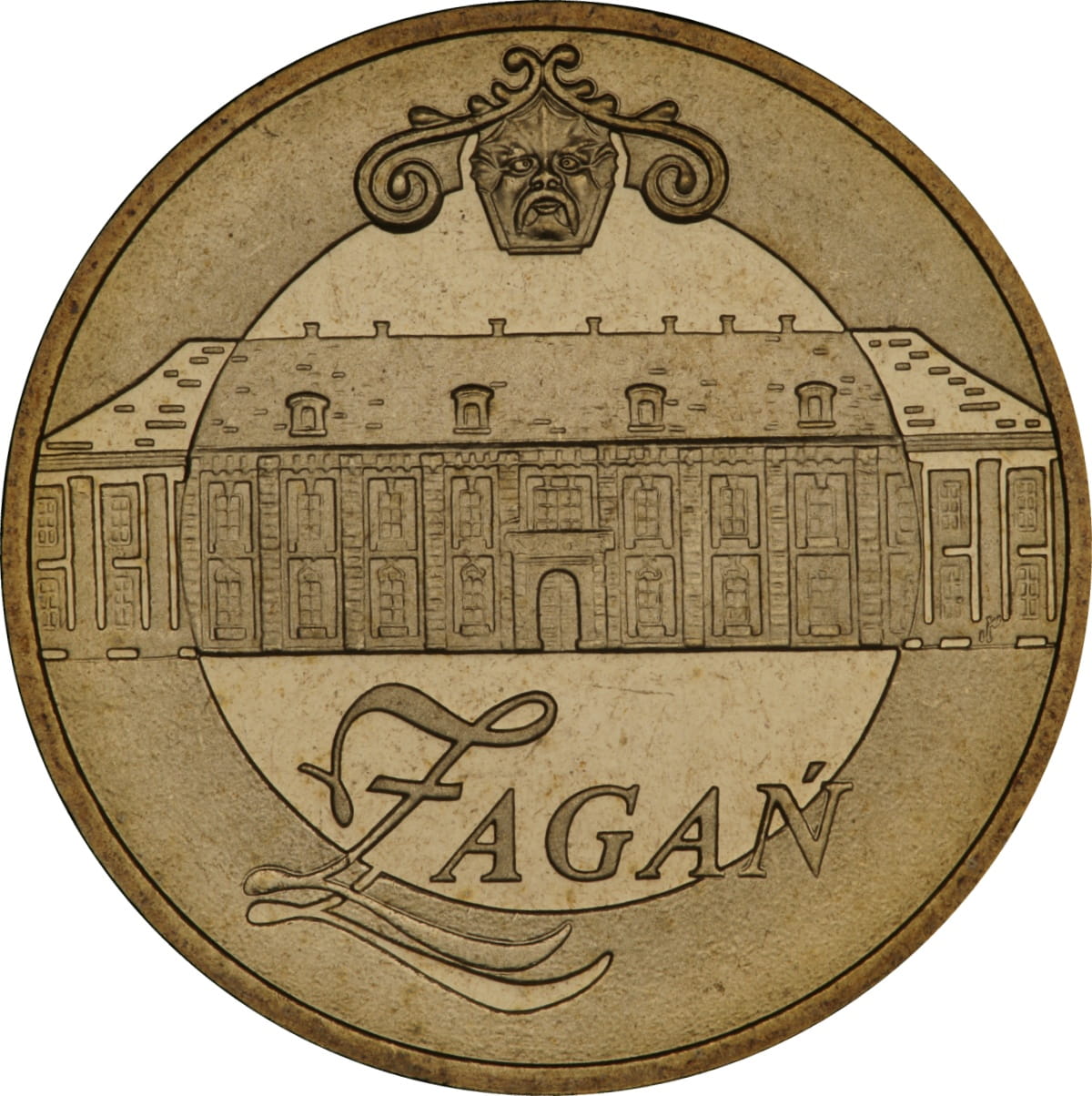 2 zł Żagań – woj. lubuskie