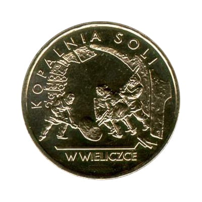 2 zł Kopalnia soli w Wieliczce