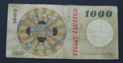 1000 zł Mikołaj KOPERNIK 1965