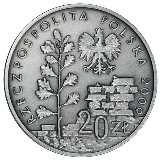 20 zł 65. rocznica likwidacji getta w Łodzi