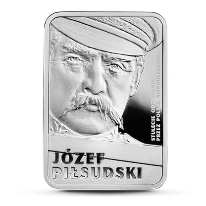 10 zł Stulecie odzyskania przez Polskę niepodległości – Józef Piłsudski