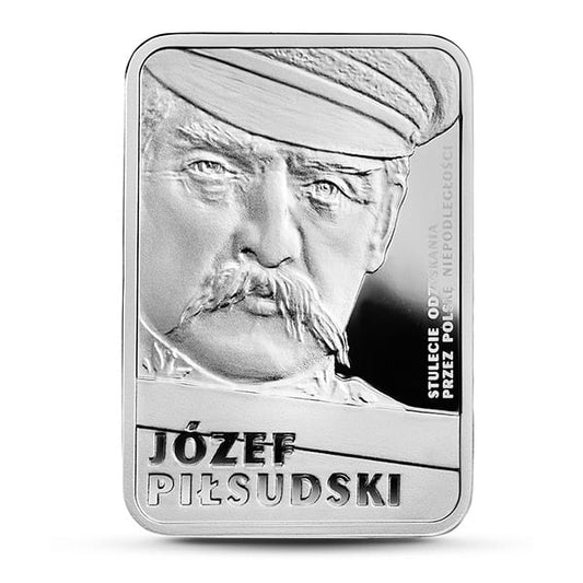 10 zł Stulecie odzyskania przez Polskę niepodległości – Józef Piłsudski