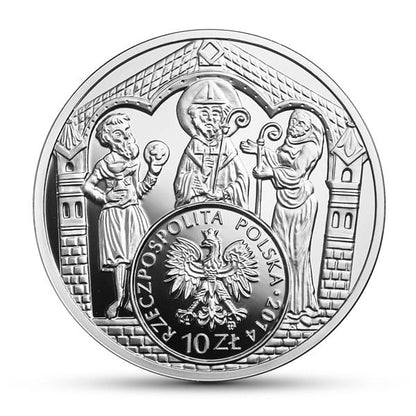 10 zł Historia Monety Polskiej – brakteat Mieszka III