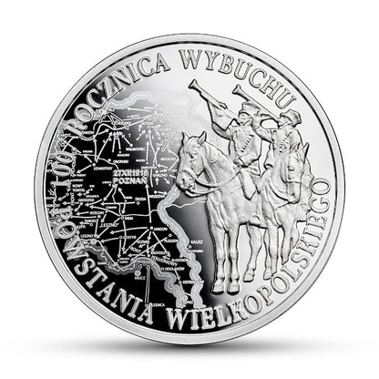 10 zł 100. rocznica wybuchu Powstania Wielkopolskiego