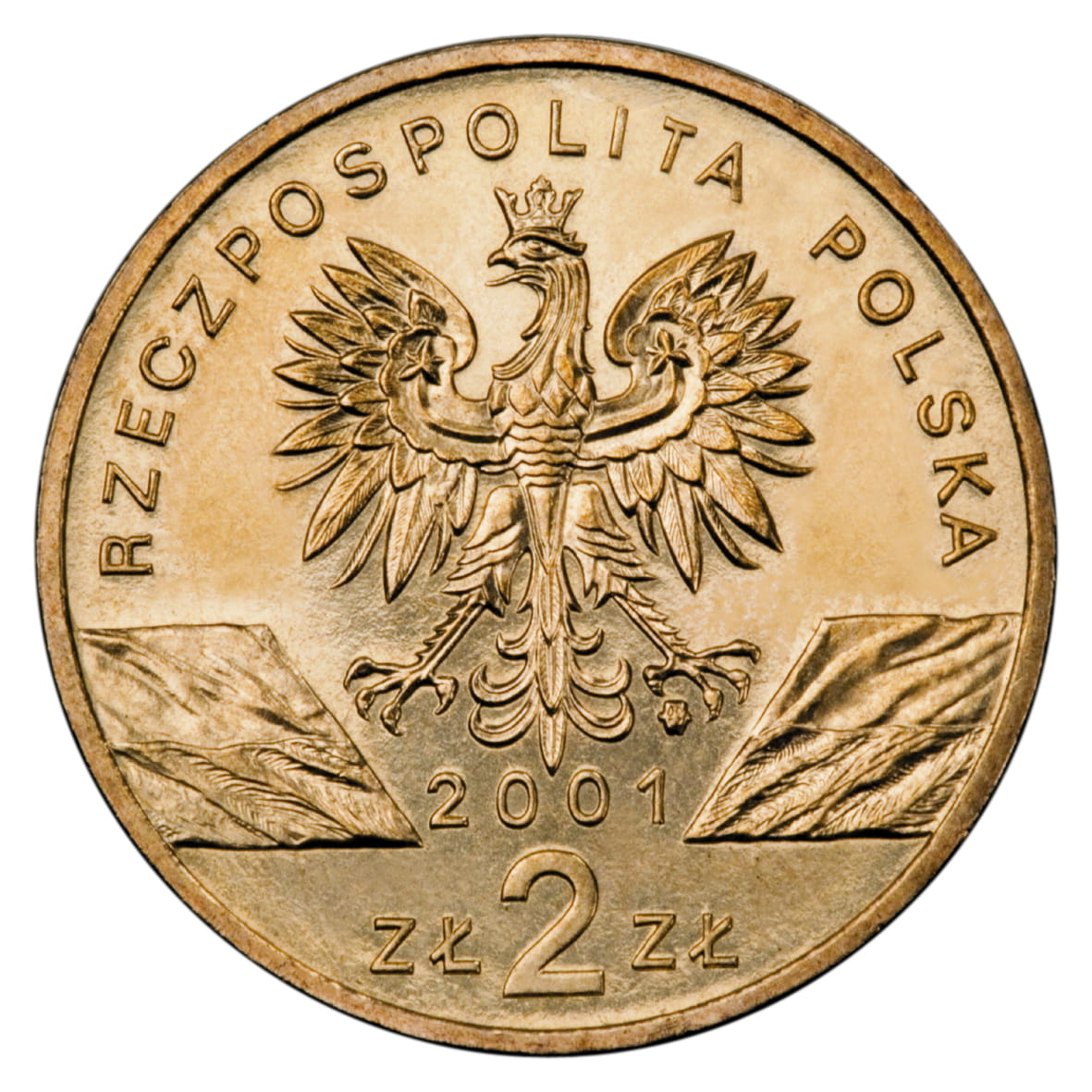 2 zł Paź Królowej (łac. Papilio machano)