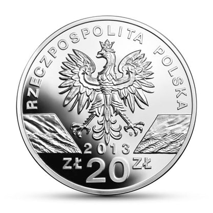 20 zł Zwierzęta świata – żubr