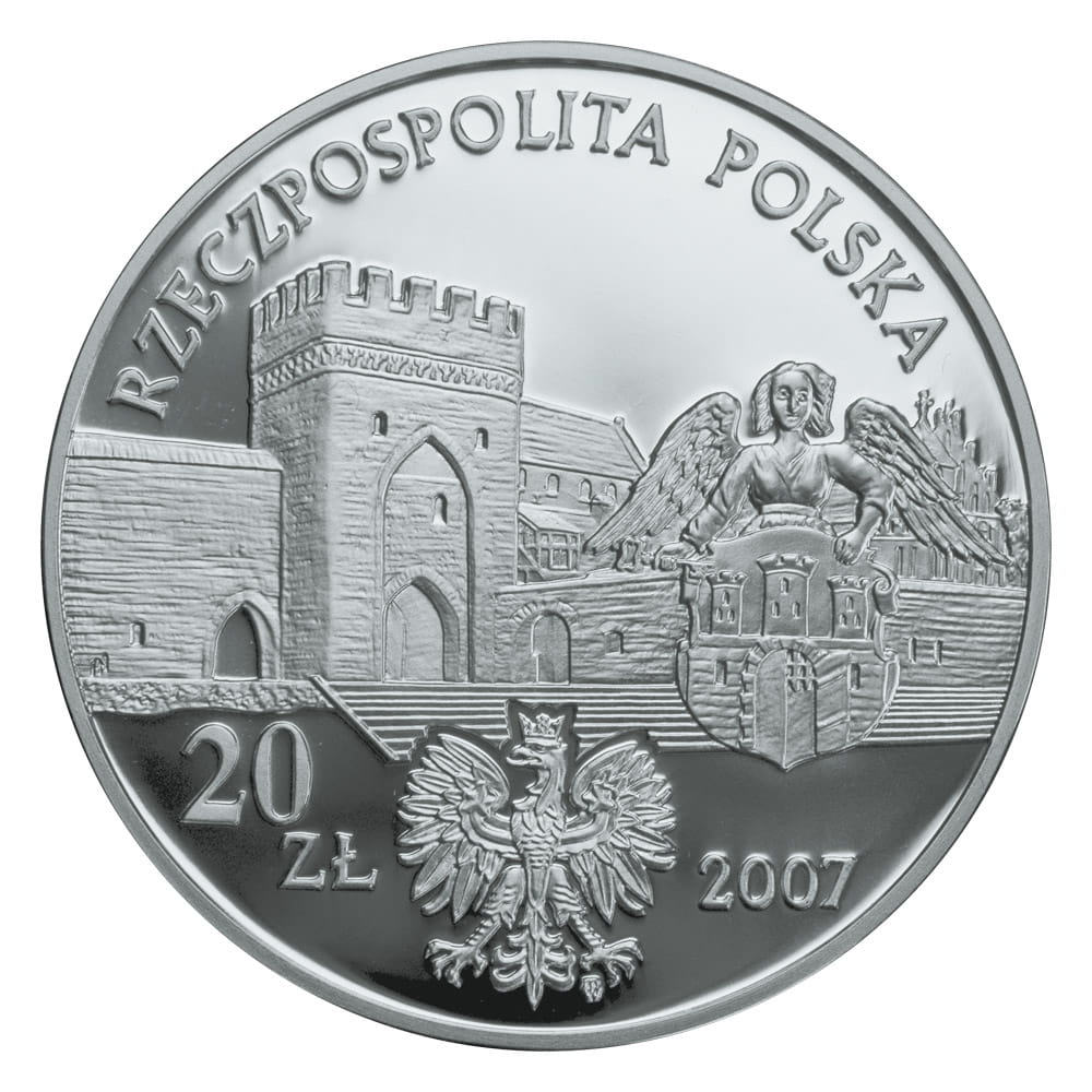 20 zł Miasto średniowieczne w Toruniu