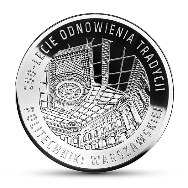10 zł 100-lecie Politechniki Warszawskiej