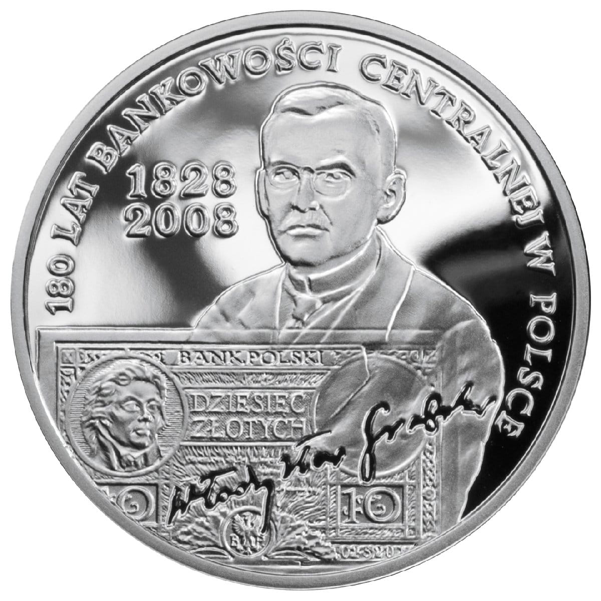 10 zł 180 lat bankowości centralnej w Polsce