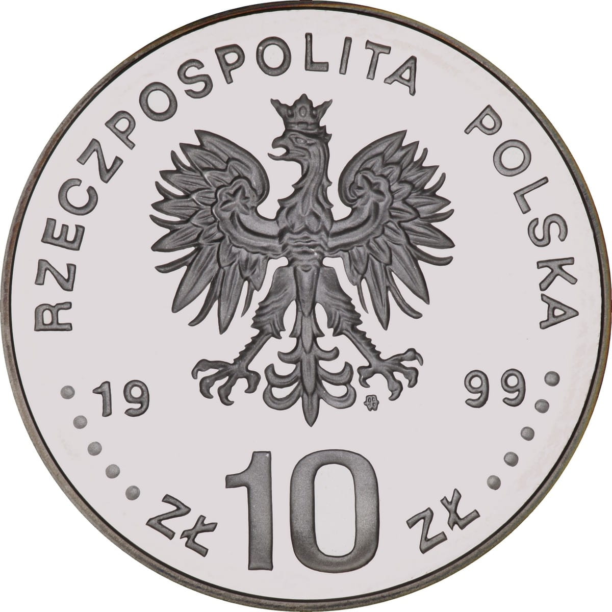 10 zł Władysław IV Waza (1632 - 1648) - półpostać