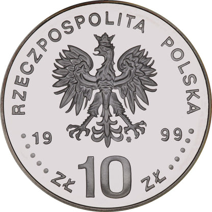 10 zł Władysław IV Waza (1632 - 1648) - półpostać