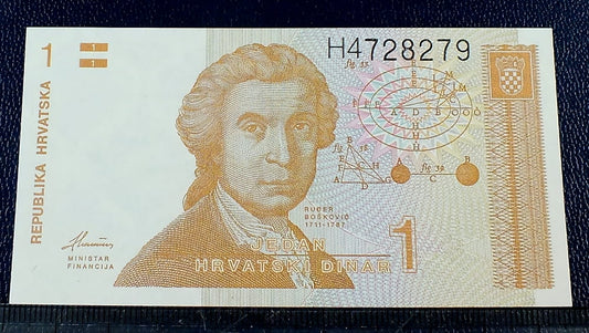 1 Dinar - Chorwacja