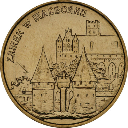 2 zł Zamek w Malborku