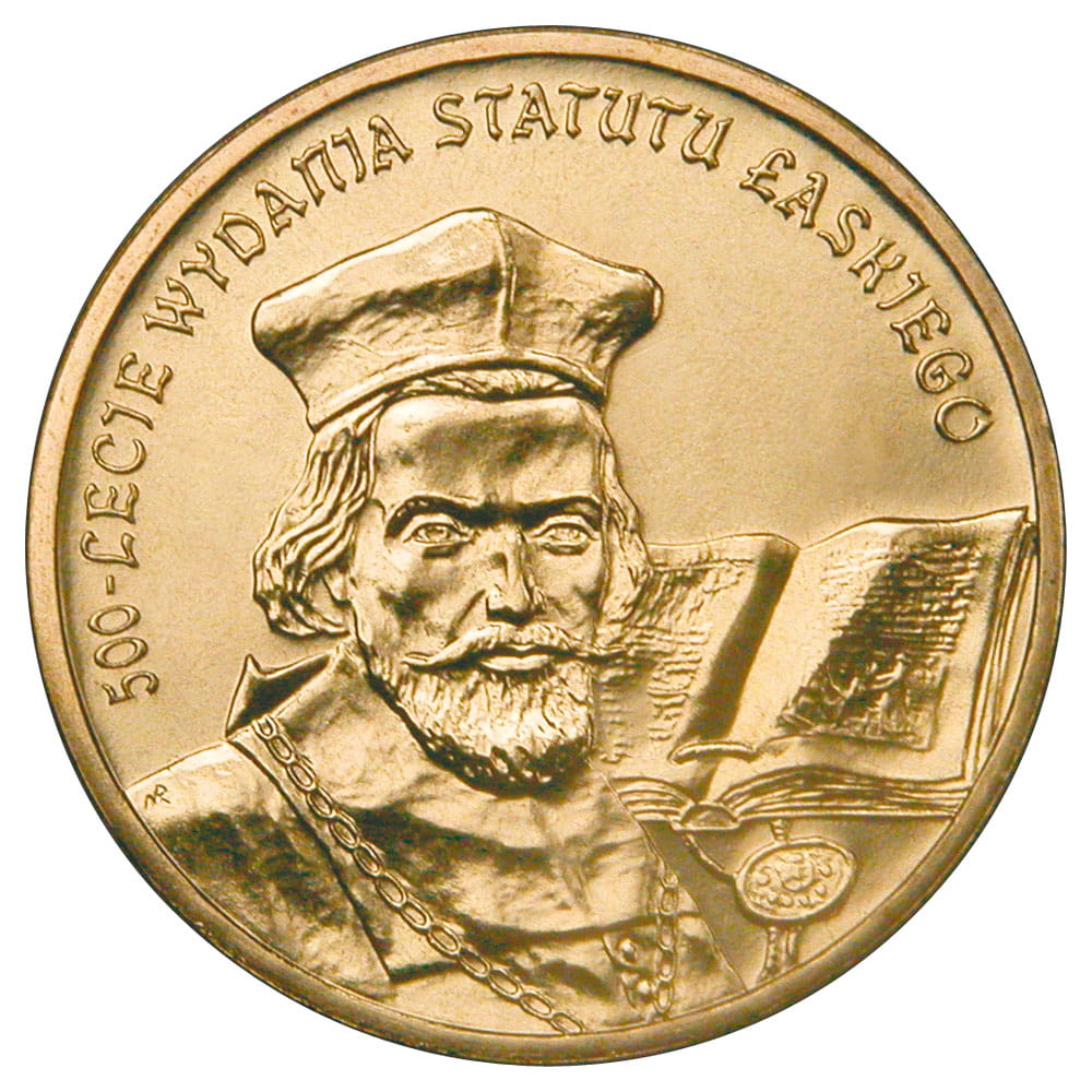 2 zł 500-lecie wydania Statutu Łaskiego