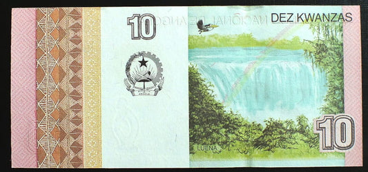 10 Kwanzas - Angola 2012 r.