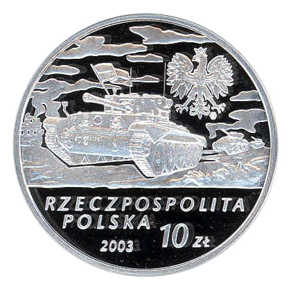 10 zł Generał Brygady Stanisław Maczek (1892-1994)