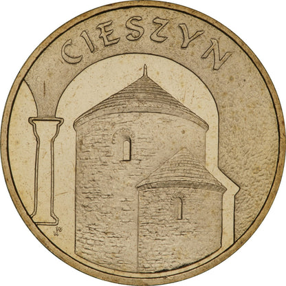 2 zł Cieszyn – woj. śląskie