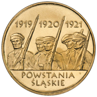 2 zł Powstania Śląskie