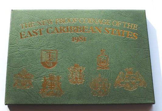 Zestaw Karaiby 1981 Proof