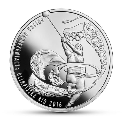 10 zł Polska Reprezentacja Olimpijska Rio de Janeiro 2016