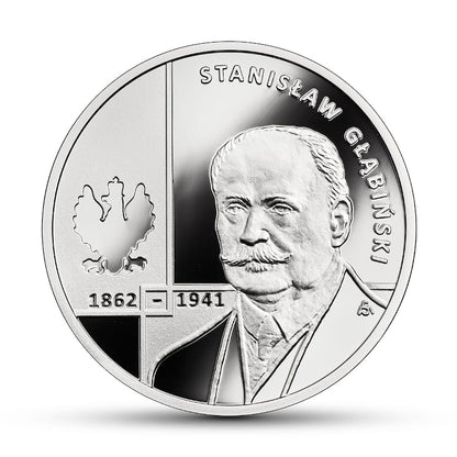 Moneta 10 zł Wielcy polscy ekonomiści – Stanisław Głąbiński