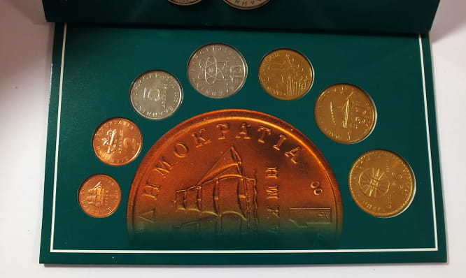 Set Grecja 2000 UNC