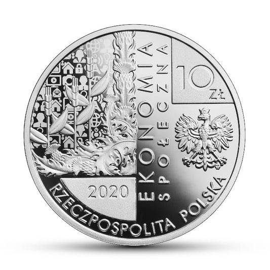 Moneta 10 zł Stanisław Grabski