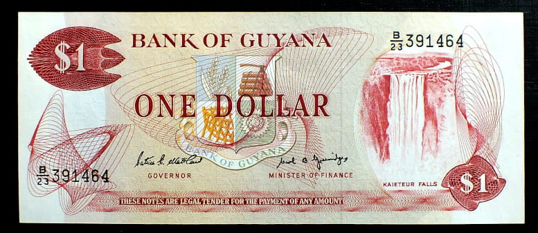 1 Dolar  - Gujana