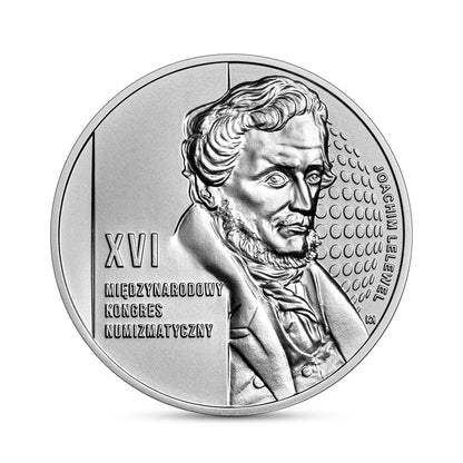Moneta 50 zł  XVI Międzynarodowy Kongres Numizmatyczny