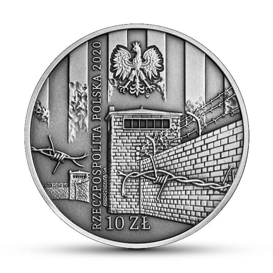 10 zł Ofiarom obozu KL Warschau