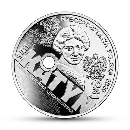 10 zł Katyń – Palmiry 1940
