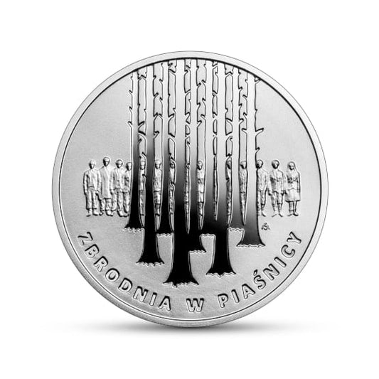 Moneta 10 zł Zbrodnia w Piaśnicy