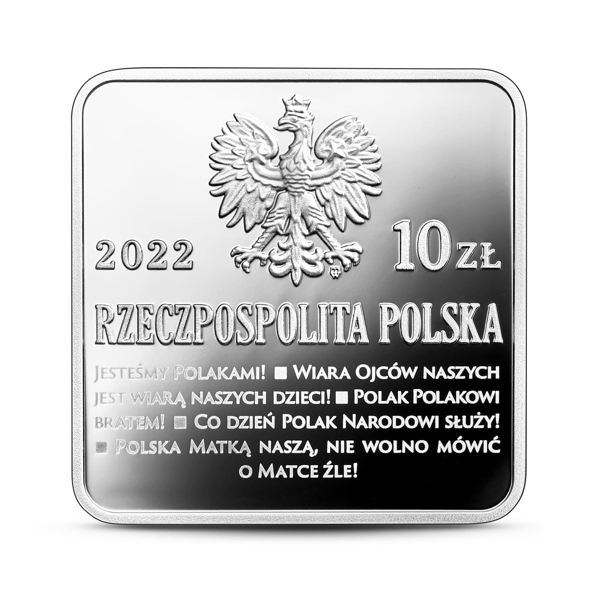 Moneta 10 zł 90. rocznica powstania Znaku Rodła