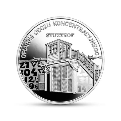 Moneta 10 zł Ofiarom obozu koncentracyjnego Stutthof