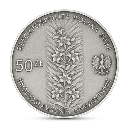 Moneta 50 zł Pamięci Rodziny Ulmów
